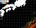 NOAA人工衛星画像:黒潮域, パス=20250904 23:40 UTC