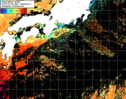 NOAA人工衛星画像:黒潮域, 1日合成画像(2025/09/05UTC)
