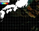 NOAA人工衛星画像:黒潮域, パス=20250905 23:20 UTC