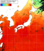 NOAA人工衛星画像:日本全域, 1週間合成画像(2025/09/01～2025/09/07UTC)