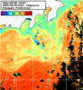 NOAA人工衛星画像:神奈川県近海, 1日合成画像(2025/09/07UTC)