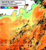 NOAA人工衛星画像:神奈川県近海, 1日合成画像(2025/09/08UTC)