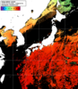 NOAA人工衛星画像:日本全域, 1日合成画像(2025/09/09UTC)