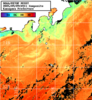 NOAA人工衛星画像:神奈川県近海, 1日合成画像(2025/09/09UTC)