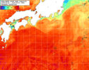 NOAA人工衛星画像:黒潮域, 1週間合成画像(2025/09/04～2025/09/10UTC)