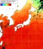 NOAA人工衛星画像:日本全域, 1週間合成画像(2025/09/05～2025/09/11UTC)