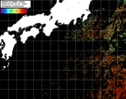 NOAA人工衛星画像:黒潮域, パス=20250910 23:16 UTC
