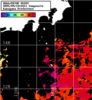 NOAA人工衛星画像:神奈川県近海, 1日合成画像(2025/09/12UTC)