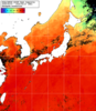 NOAA人工衛星画像:日本全域, 1週間合成画像(2025/09/07～2025/09/13UTC)