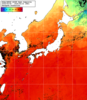 NOAA人工衛星画像:日本全域, 1週間合成画像(2025/09/08～2025/09/14UTC)