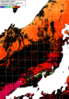 NOAA人工衛星画像:日本海, 1日合成画像(2025/09/14UTC)