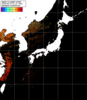 NOAA人工衛星画像:日本全域, パス=20250915 01:15 UTC
