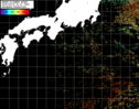 NOAA人工衛星画像:黒潮域, パス=20250915 23:13 UTC