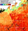 NOAA人工衛星画像:神奈川県近海, 1日合成画像(2025/09/17UTC)