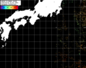 NOAA人工衛星画像:黒潮域, パス=20250916 22:54 UTC