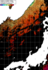 NOAA人工衛星画像:日本海, パス=20250918 00:12 UTC