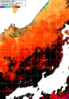 NOAA人工衛星画像:日本海, 1日合成画像(2025/09/18UTC)
