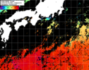 NOAA人工衛星画像:黒潮域, 1日合成画像(2025/09/20UTC)