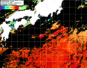 NOAA人工衛星画像:黒潮域, 1日合成画像(2025/09/21UTC)