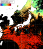NOAA人工衛星画像:日本全域, 1日合成画像(2025/09/22UTC)