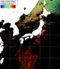 NOAA人工衛星画像:日本全域, パス=20250923 00:08 UTC