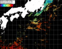 NOAA人工衛星画像:黒潮域, パス=20250923 00:08 UTC