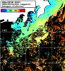 NOAA人工衛星画像:神奈川県近海, 1日合成画像(2025/09/24UTC)