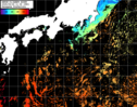 NOAA人工衛星画像:黒潮域, パス=20250924 11:06 UTC