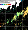 NOAA人工衛星画像:神奈川県近海, 1日合成画像(2025/09/25UTC)