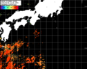 NOAA人工衛星画像:黒潮域, パス=20250925 12:28 UTC