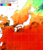 NOAA人工衛星画像:日本全域, 1週間合成画像(2025/09/20～2025/09/26UTC)