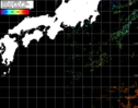 NOAA人工衛星画像:黒潮域, パス=20250925 23:07 UTC