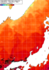 NOAA人工衛星画像:日本海, 1週間合成画像(2025/09/21～2025/09/27UTC)