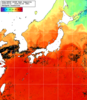 NOAA人工衛星画像:日本全域, 1週間合成画像(2025/09/22～2025/09/28UTC)
