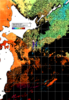 NOAA人工衛星画像:親潮域, 1日合成画像(2025/09/29UTC)