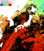 NOAA人工衛星画像:日本全域, 1日合成画像(2025/09/30UTC)