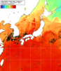 NOAA人工衛星画像:日本全域, 1週間合成画像(2025/09/24～2025/09/30UTC)