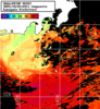 NOAA人工衛星画像:神奈川県近海, 1日合成画像(2025/10/01UTC)