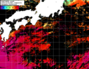 NOAA人工衛星画像:黒潮域, 1日合成画像(2025/10/02UTC)
