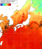 NOAA人工衛星画像:日本全域, 1週間合成画像(2025/09/27～2025/10/03UTC)