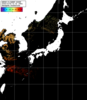 NOAA人工衛星画像:日本全域, パス=20251004 01:22 UTC