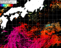NOAA人工衛星画像:黒潮域, 1日合成画像(2025/10/04UTC)