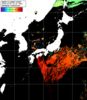NOAA人工衛星画像:日本全域, パス=20251005 10:39 UTC