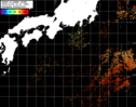 NOAA人工衛星画像:黒潮域, パス=20251004 23:21 UTC