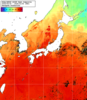NOAA人工衛星画像:日本全域, 1週間合成画像(2025/09/30～2025/10/06UTC)