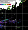 NOAA人工衛星画像:神奈川県近海, 1日合成画像(2025/10/07UTC)