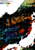 NOAA人工衛星画像:日本海, 1日合成画像(2025/10/07UTC)
