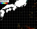 NOAA人工衛星画像:黒潮域, パス=20251009 23:18 UTC