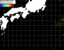 NOAA人工衛星画像:黒潮域, パス=20251010 22:58 UTC