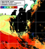 NOAA人工衛星画像:神奈川県近海, 1日合成画像(2025/10/13UTC)